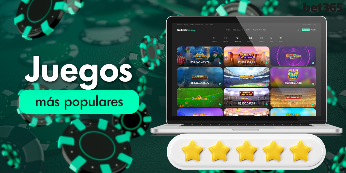 Juegos populares de Bet365