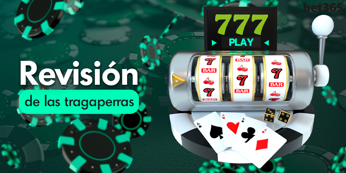 Introducción a las tragaperras en Bet365