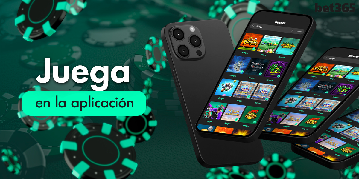 Juega en la aplicación