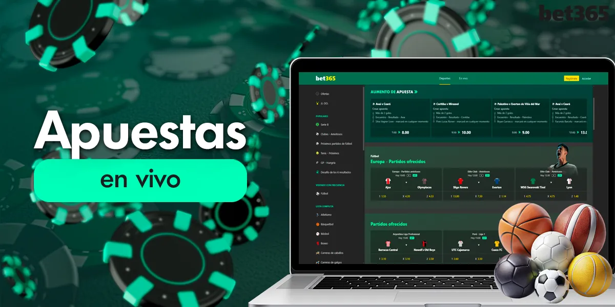 Apuestas deportivas en directo