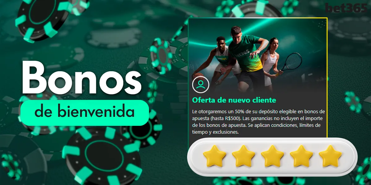 Bono de bienvenida de la casa de apuestas (bet365 free bet)